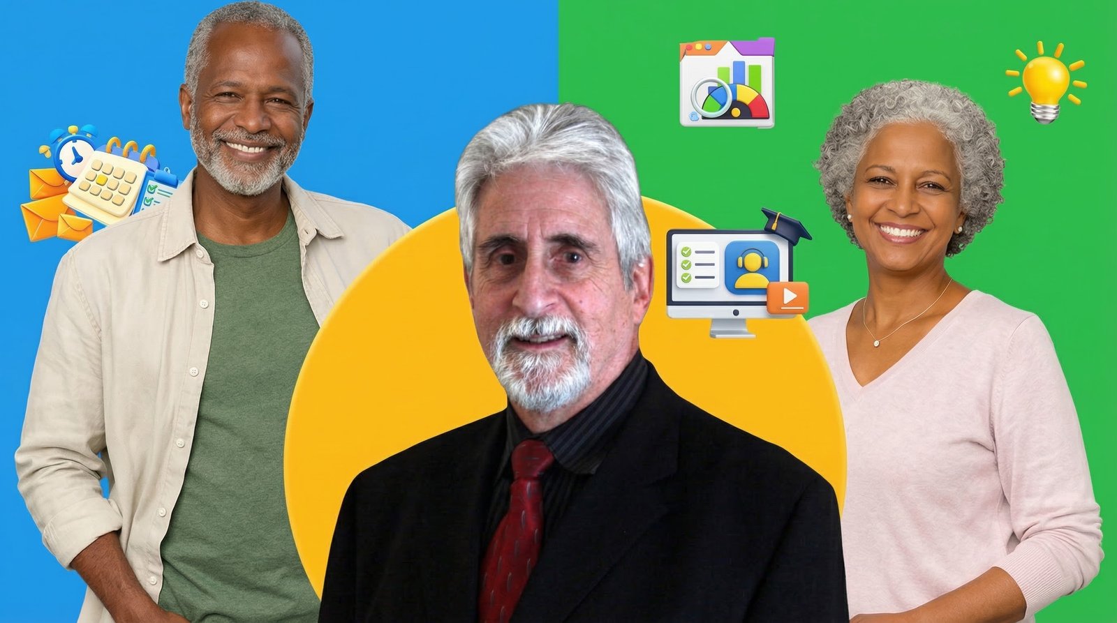 Friends want to make smarter business decisions by e-learning with some of Volares Digital Academy training.